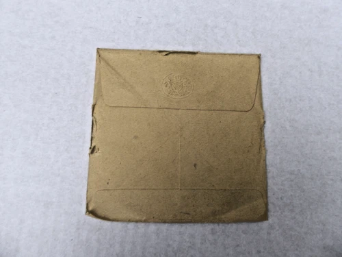 WW1 AIF MILITARY BRONZE MEMORIAL DEATH PLAQUE ENVELOPE COVER SCARCE