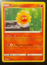 Castform Sunny Form Common Sword & Shield Chilling Reign 22/198