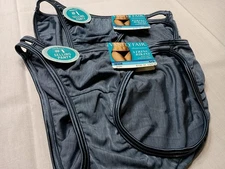 2 pr VANITY FAIR String Bikini ILLUMINATION 18108 Heather Blue PANTY 5/S