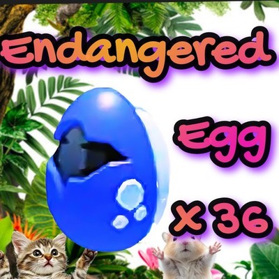  ENDANGERED EGG EGGS x 36 BUNDLE   Adopt  From   Me 