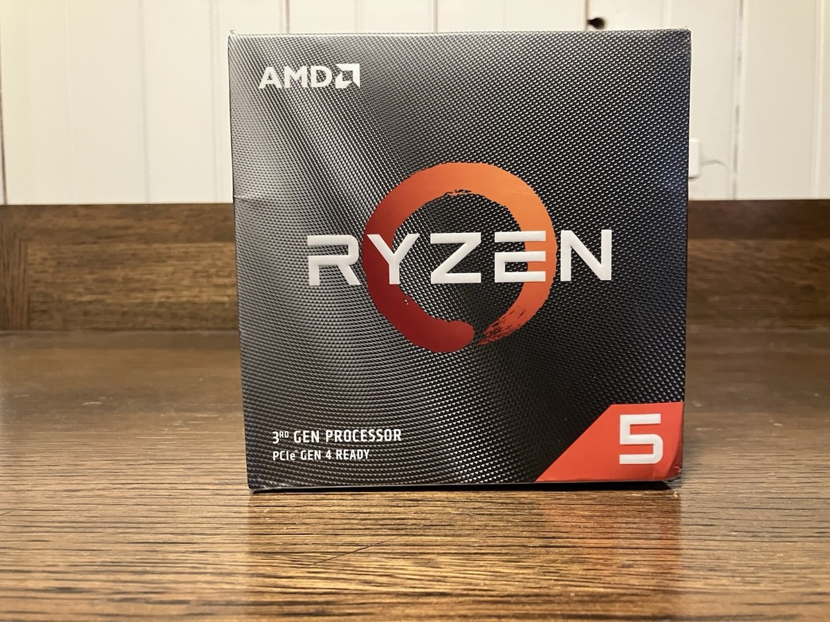AMD Ryzen 5 3600X Processor (3.8 GHz, 6 Cores, Socket AM4) Boxed
