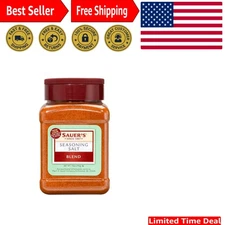 Sauer’s 1 Ounce Seasoning Salt Blend - Flavorful & Kosher Table Salt Alternative