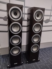 Tannoy Precision 6.4 Floorstanding Speakers in High Gloss Dark Walnut