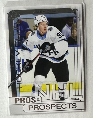#ad 2024 25 Upper Deck Pros and Prospects #PP37 Josh Doan Buffalo Sabres $3.25