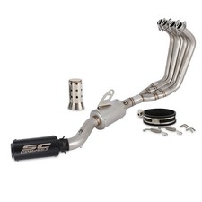 Per Yamaha XJ6N XJ6S 2009-2016 Tubo Scarico Slip On Scarico Testata Marmitta Fuga