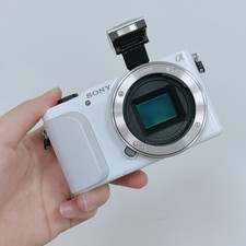 SONY Alpha NEX-3N 16.1MP Mirrorless Digital Camera White - 100 Working
