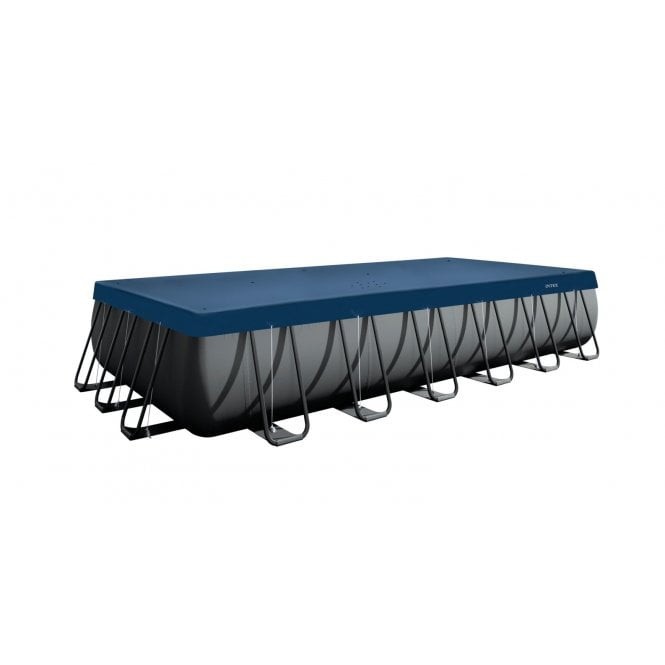 Intex Rectangular 24ft x12ft Ultra XTR Frame Winter Debris Pool Cover 28087