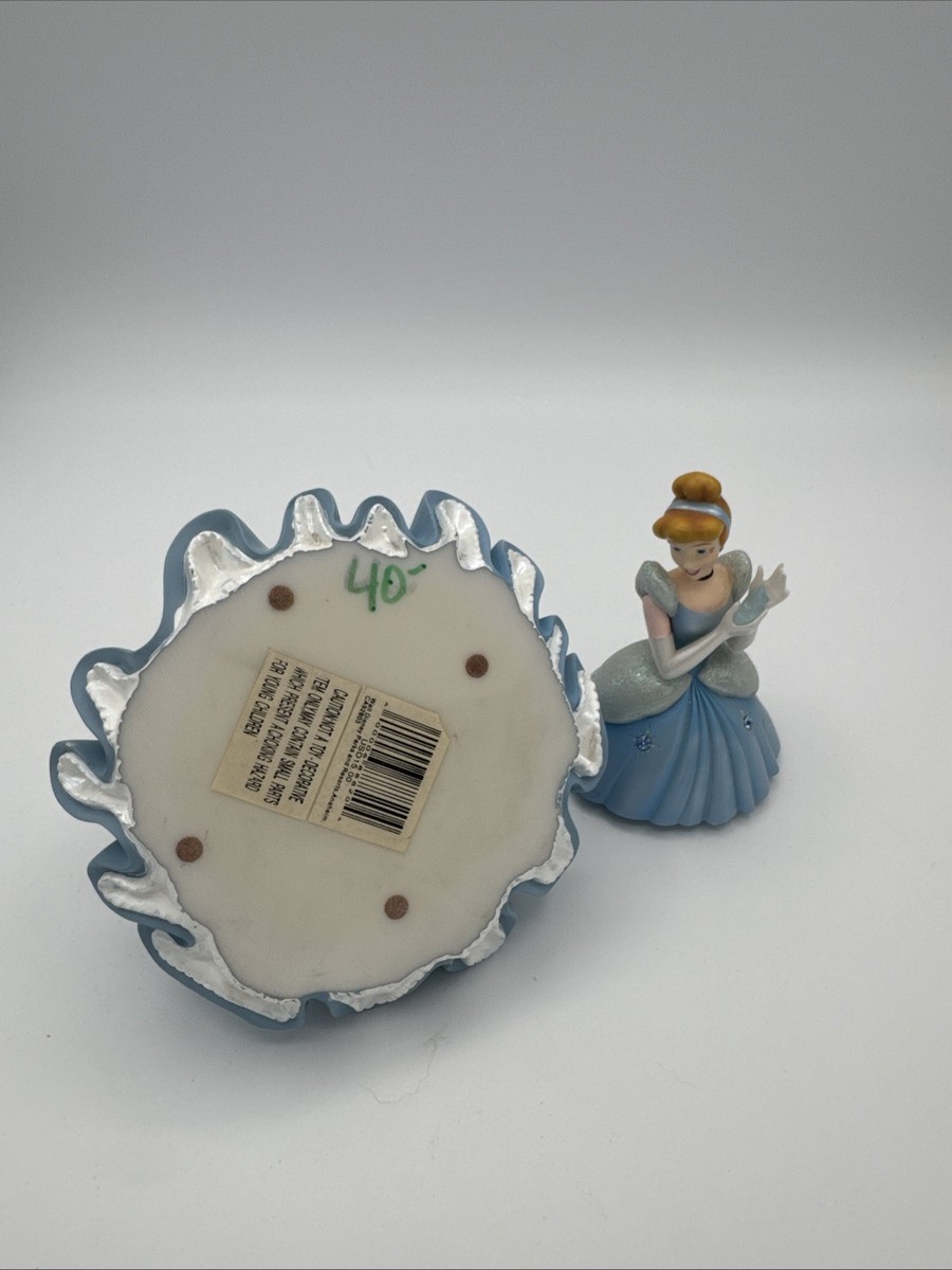 Vintage 90s Disney Cinderella Trinket Box Princess Jewelry Holder