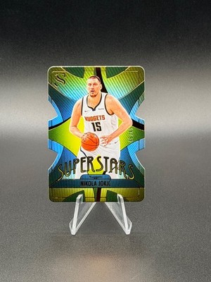 NIKOLA JOKIC 2024-25 Panini Silhouette Superstars Die-Cut #24 Bronze Prizm 45/49