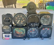 LOT OF VINTAGE AVIONTICS MITCHELL  BENDIX TERRA KING AIRCRAFT AIRBORNE