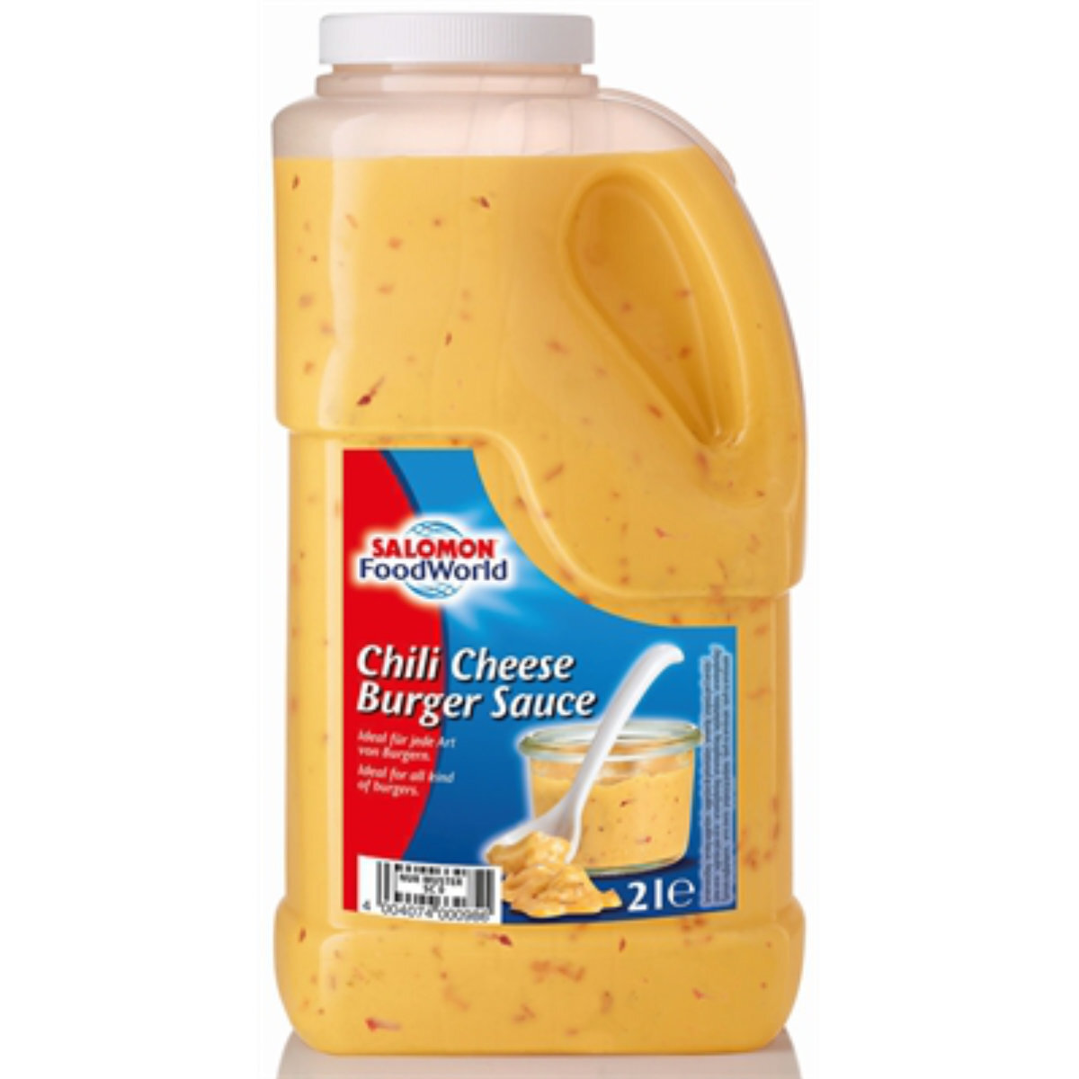 Salomon chile queso hamburguesa salsa picante salsa de condimento con chile 2000 ml