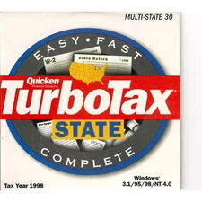 1998 Turbotax State Complete CDROM