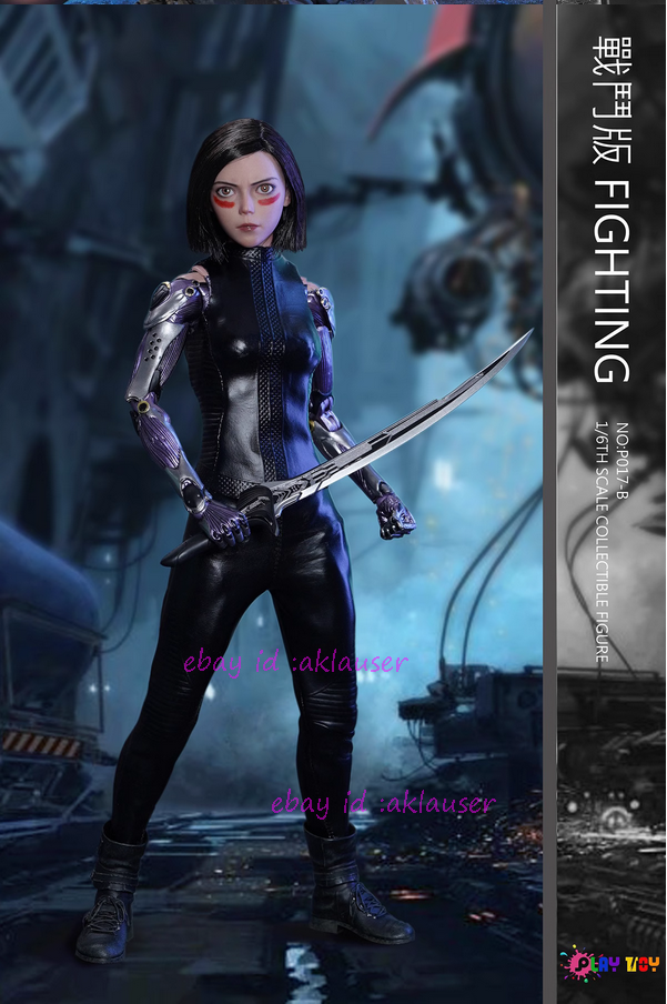 Play Toy P017b 1/6 Alita：Battle Angel Fighting Version Action