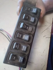 International Pollak Rocker Switch Panel 32237  - 6 Switches