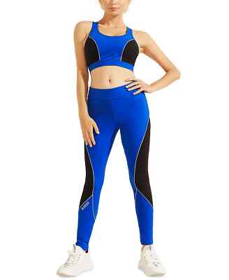 GUESS Doreen Active Bra Blue Large