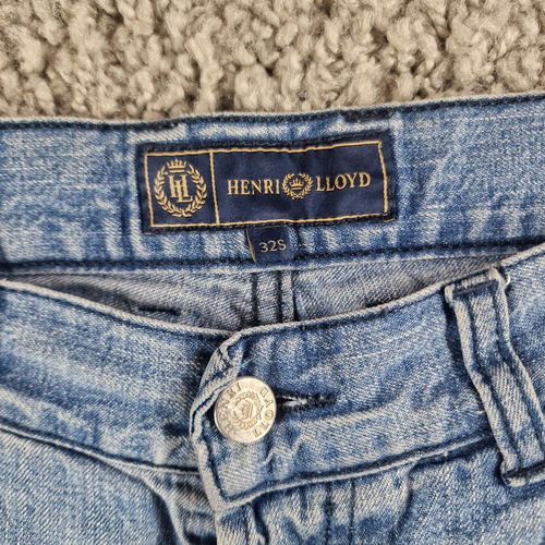 Henri Lloyd Jeans Mens Waist 32 Leg 29 Light Blue Denim - Picture 4 of 12