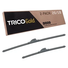 TRICO Gold 26 & 18  inch 2 Pack Fits Select Toyota, Honda, Hyundai, Kia 18-2618