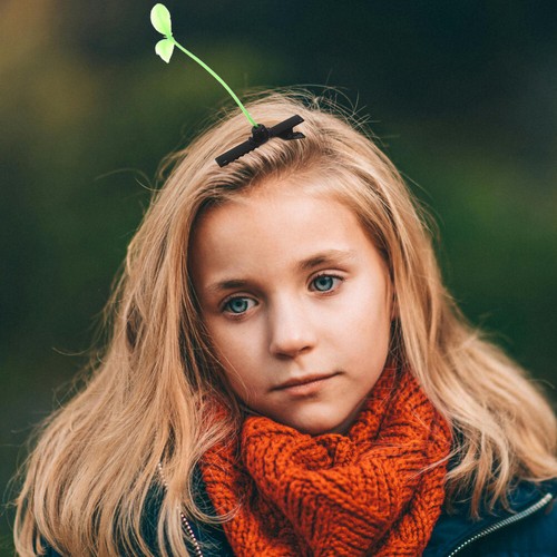 30PCS Bean Sprout Hairpins Plant Clips Little Kids Hair Clip Sprout Hair Clip - Zdjęcie 11 z 12