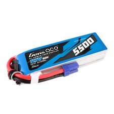 Gens Ace 5500mAh 11.1V 60C G-Tech Lipo 3S Battery EC5 For Arrma RC Cars Truck US