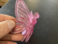 Plastic Fairy Angel w/Wings Hair Clip