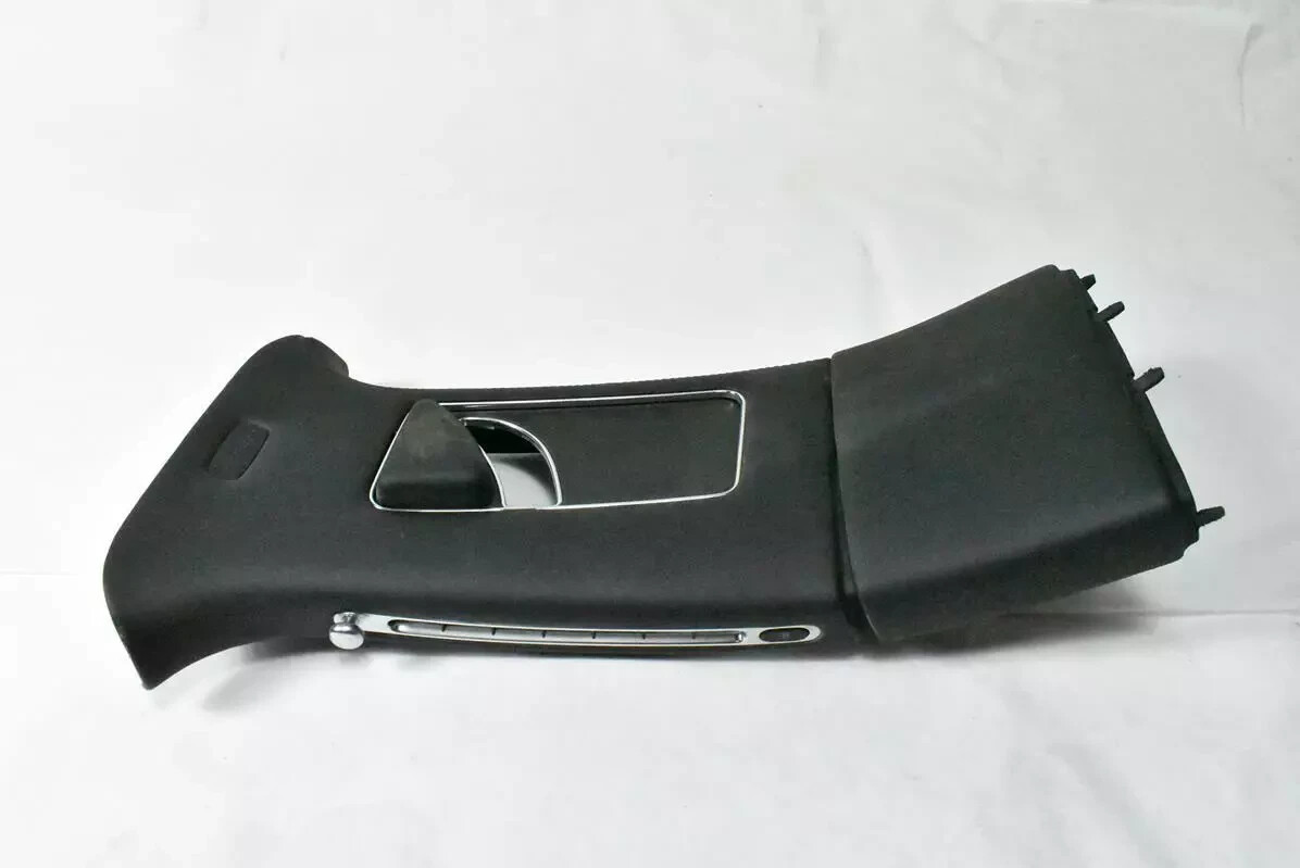 06-12 Bentley Continental Flying Spur Front Left Side B Pillar Trim Black OEM