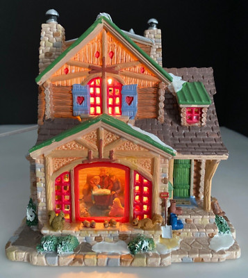 LEMAX Signature Collection COZY CABIN Lighted Village House # 05077~ 2010