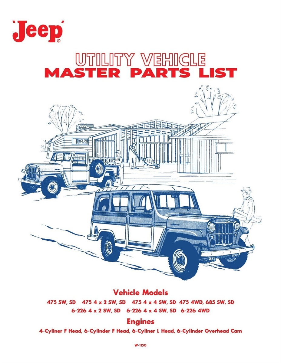 1*p様 Jeep Wagoner & Pick-Up 整備マニュアル 1972 1*p様 Jeep Wagoner & Pick-Up 整備マニュアル 1972 1*p様