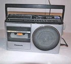 Vintage Panasonic RX-1220 AM-FM Radio Cassette Recorder *TESTED*