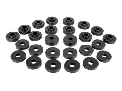 Prothane Black Body Mount Kit for 67-73 Jeepster Commando