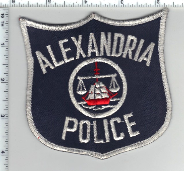 Alexandria Police (Virginia) Uniform TakeOff Bullion Shoulder Patch eBay