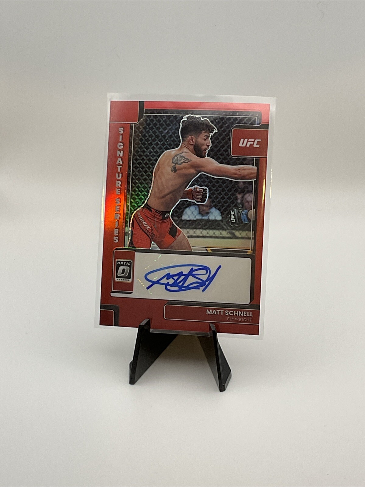 2023 Panini Donruss Optic UFC - Signature Series Matt Schnell #SS-MSH ...