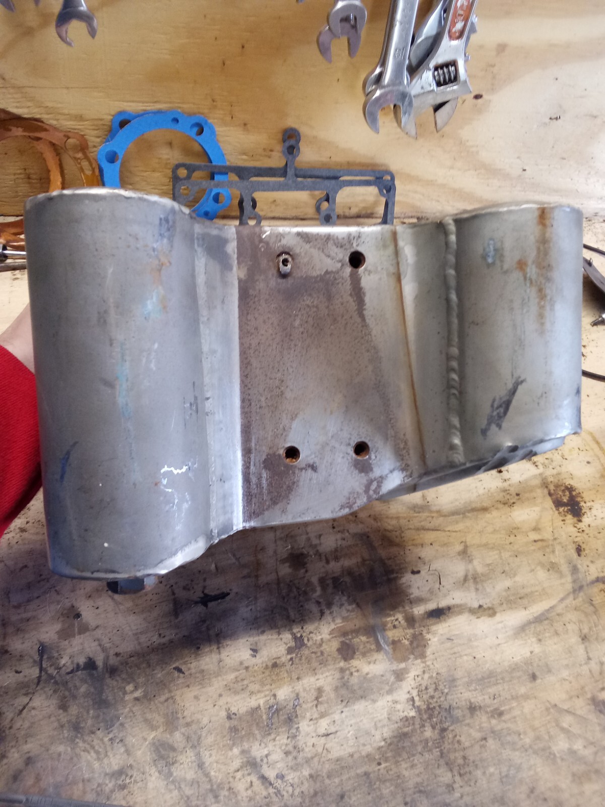 OEM Harley XLCH Oil Tank Ironhead Sportster Horseshoe 6265 eBay