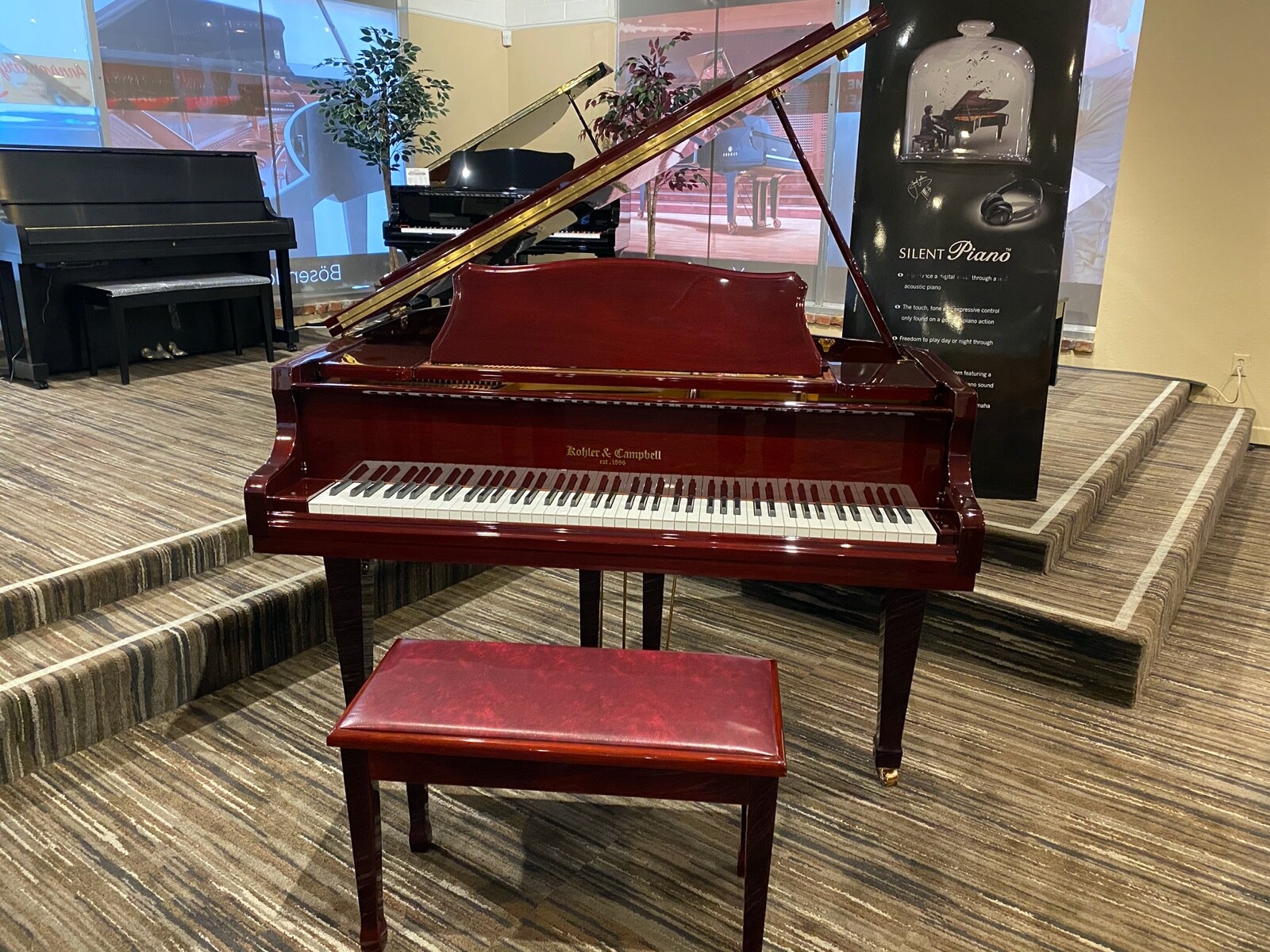 kohler and campbell baby grand piano
