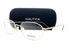 New Nautica Eyeglasses N 7050 020 Taupe 54  19  145 With Case