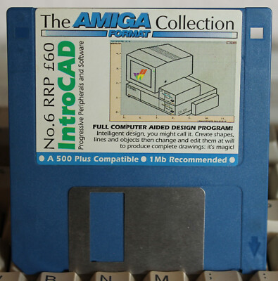 Amiga Format Cover Disk 38a IntroCAD (Sep 1992)