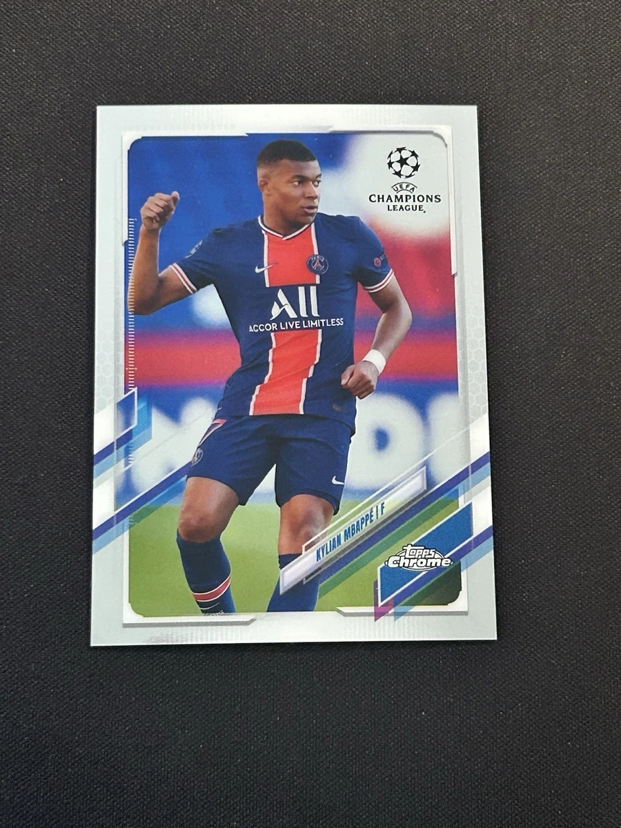 2020-21 Topps Chrome UCL Kylian Mbappé #95 for sale | eBay