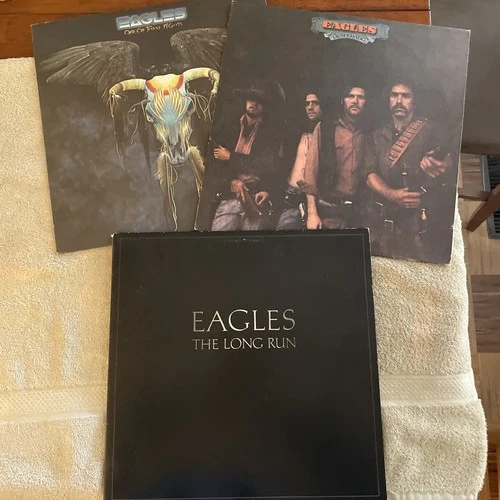 The Eagles Vintage Vinyl Lot (3 LPs) 70s Classic Rock Records