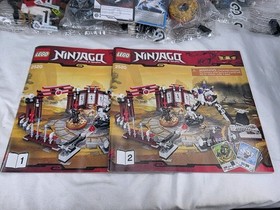 LEGO 2520 Ninjago Battle Arena 14 Weapons Dragon   New Sealed Bags --IN OPEN BOX