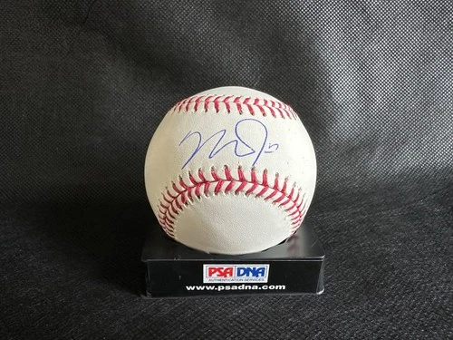 MIKE TROUT Autographed Official MLB Manfred Baseball FULL PSA/DNA LOA "AG07137"