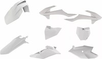 Kunststoff Verkleidung Kit Weiß Polisport Ktm Sx 85 90761