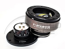 NRG Steering Wheel Quick Release Kit - Generation 2.0 - Black with Titanium R...