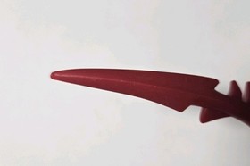 LEGO Hobbit 79018 Smaug Dragon Tail Part 18161 Dark Red Used Condition Authentic