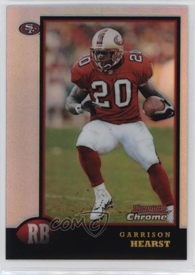 1998 Bowman Chrome Refractor Garrison Hearst #82 2b7