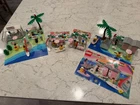 Lego #6411, 6410, 6402, 6401 Paradisa sets almost complete - see pictures