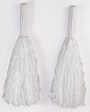 All ages Pom Pom Plastic White Halloween Costume Accessories
