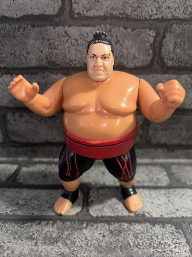 WWF HASBRO YOKOZUNA WRESTLING FIGURE RARE SERIES 8...