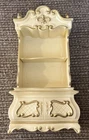 Vintage 1960s Suzy Goose French Provincial Hutch Cabinet Shelves Barbie Style