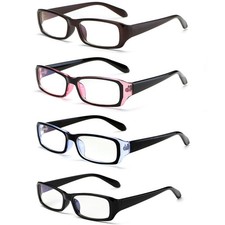 High Power Reading Glasses 6.50 7.00 7.50 8.00 Strength Plastic Frames