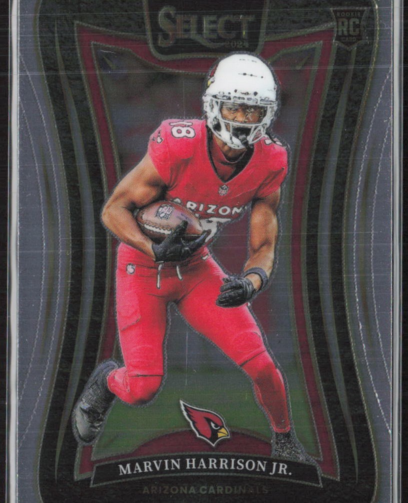 2024 Panini Select #384 Marvin Harrison Jr. Arizona Cardinals RC (DD)