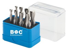 Bohrcraft Langlochfr. Z2 DIN327 HSSCo8 kurz, Multib. Satz 8-tlg. 53001330008